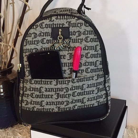 Juicy Couture Gothic Status Backpack NWT - Picture 8 of 14